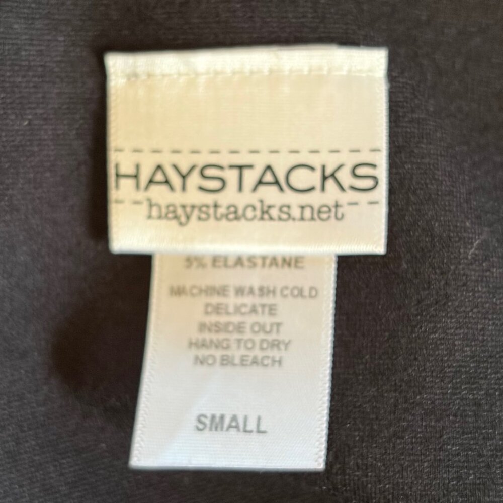 Haystacks Mini Tank Dress, Black, Size Small - Picture 3 of 6